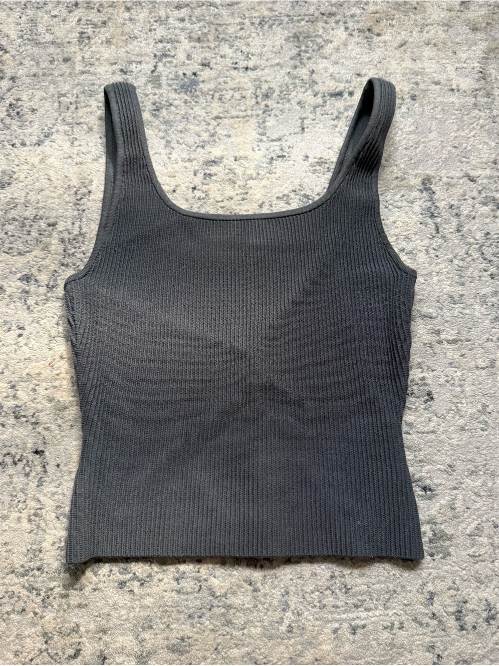 ARITZIA | Babaton Grey Sculpt Knit Tank